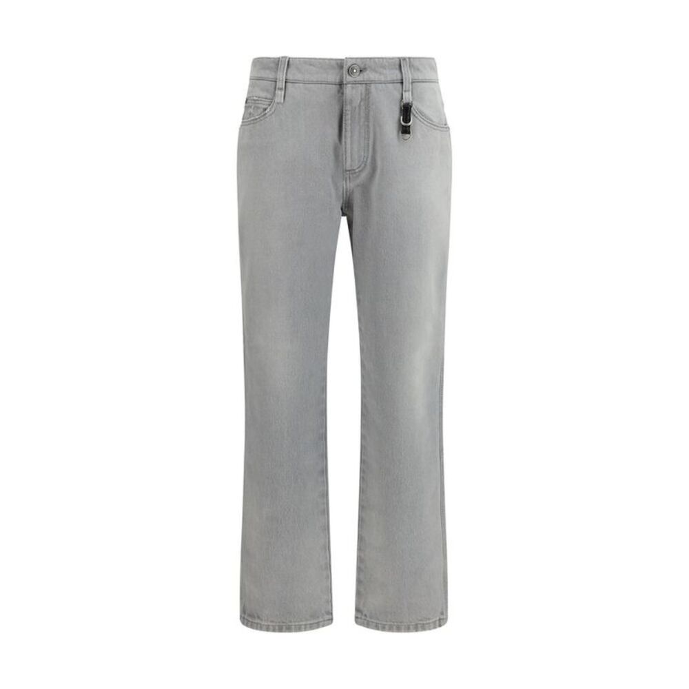 Ermanno Scervino Gray Cotton Boyfriend Women's Jeans